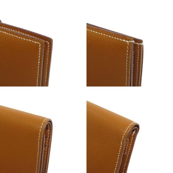 Hermès Béarn Camel Leather Wallet  (Pre-Owned) - Picture 4 of 11